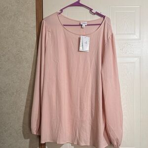 LuLaRoe Soft Pink Blouse